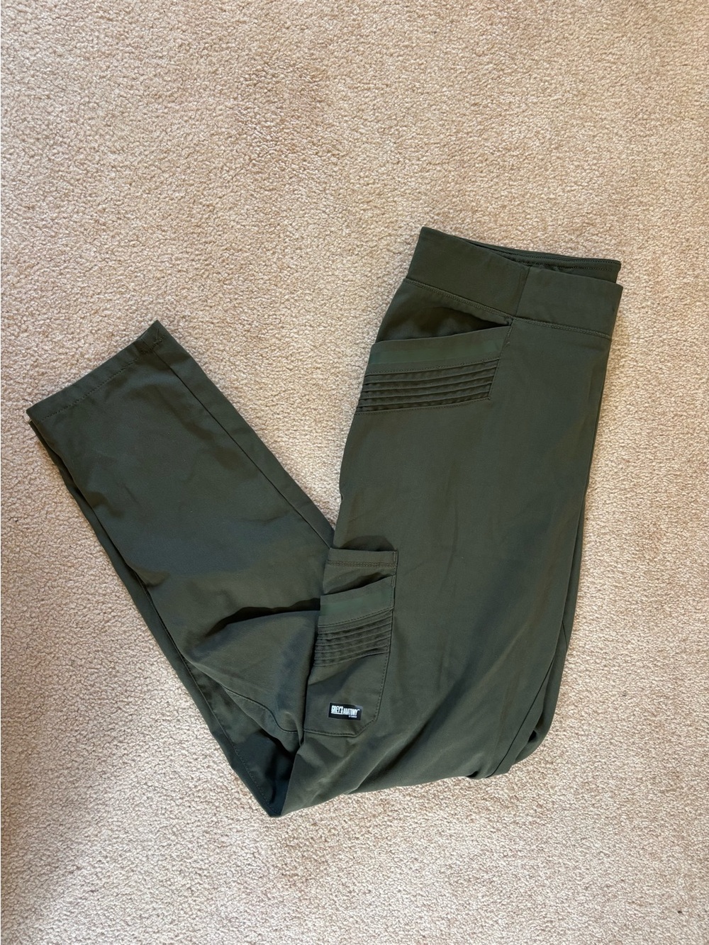 Olive Green Scrub Pants